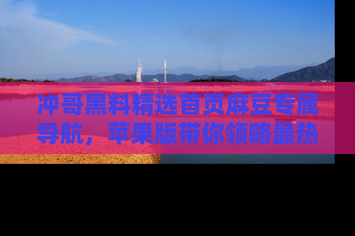 冲哥黑料精选首页麻豆专属导航，苹果版带你领略最热的黑料故事