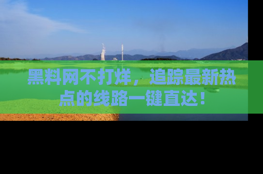 黑料网不打烊,追踪最新热点的线路一键直达!