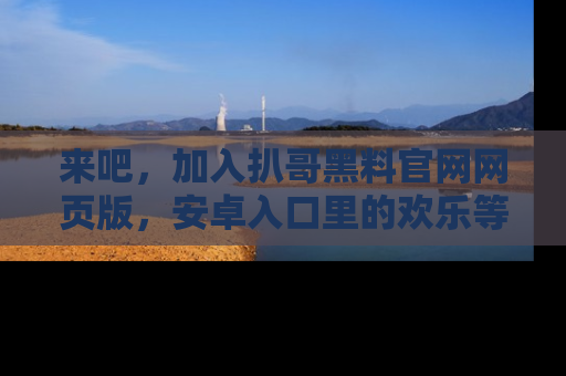 来吧，加入扒哥黑料官网网页版，安卓入口里的欢乐等着你！