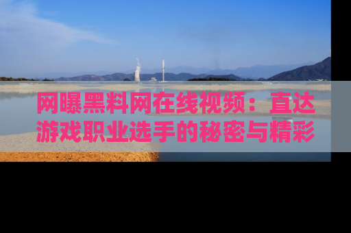网曝黑料网在线视频:直达游戏职业选手的秘密与精彩动漫片段!